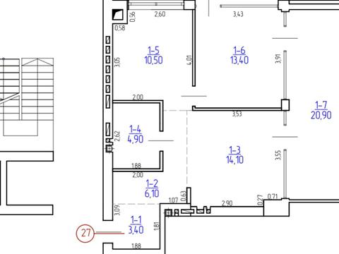 квартира за адресою Ряснянська вул., 6 б