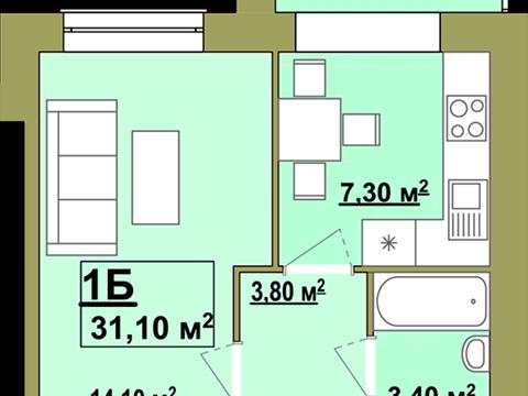 квартира по адресу Княгинин ул., (Будинок 39)