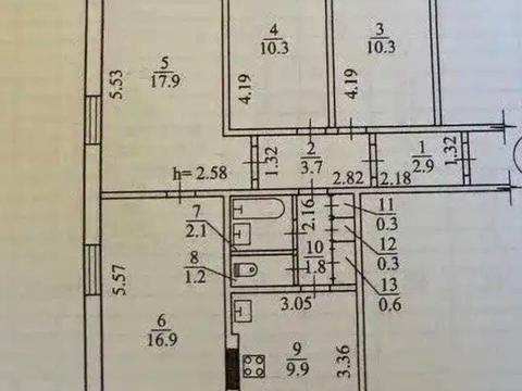 квартира по адресу Калиновая ул., 61