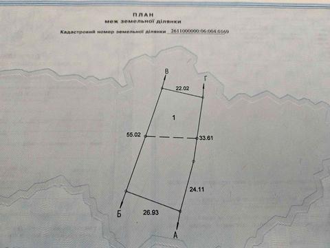 участок по адресу Стефаника