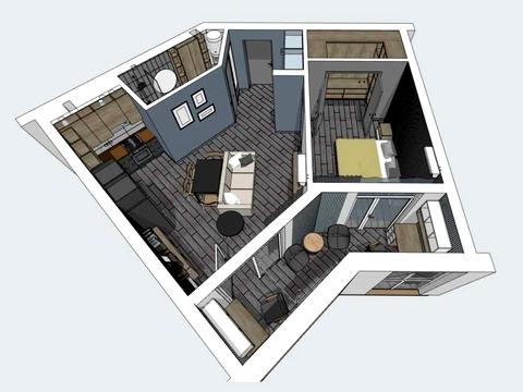 квартира по адресу Кульпарковская ул., (Будинок)