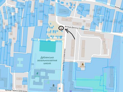 участок по адресу Дубляны, Даниила Галицкого ул.