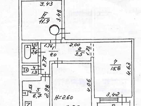 квартира по адресу Зубровская ул., 26