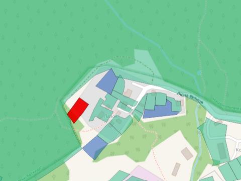 ділянка за адресою Лісна вул.