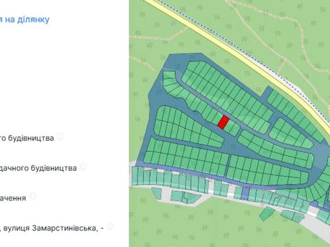 ділянка за адресою Замарстинівська вул. (Калініна)