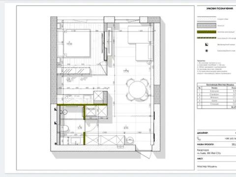 квартира за адресою Рудненська вул. (Білогорська), (3 черга (будинок 1б))