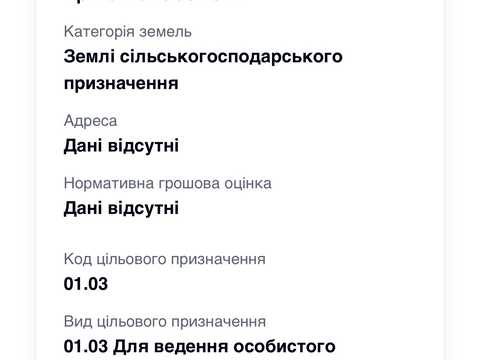 ділянка за адресою 