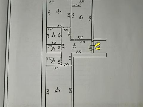 квартира за адресою Харківська вул., 6, секція 4