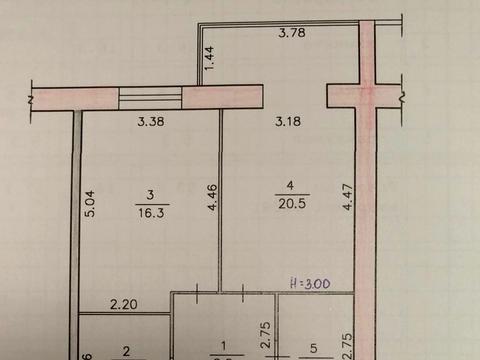 квартира по адресу Мира просп., 1-Б