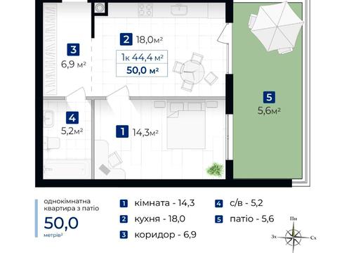 квартира по адресу Евгения Коновальца ул., (Будинок 5)