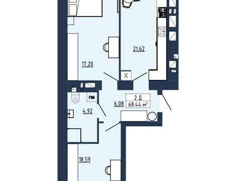 квартира по адресу Чекаленко ул., 1-А