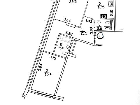 квартира за адресою Володимира Івасюка просп. (Героїв Сталінграду), 2-Д