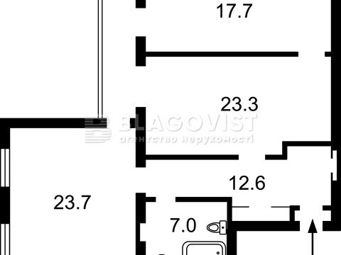 квартира за адресою Еспланадна вул., 2