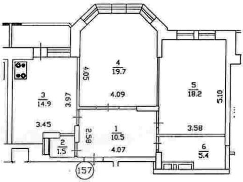 квартира по адресу Драгоманова ул., 6-А
