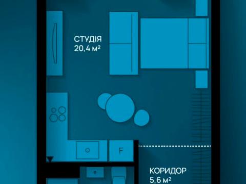 квартира за адресою Хіміків вул., к 19, 20