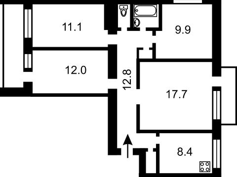 квартира за адресою Малокитаївська вул., 7