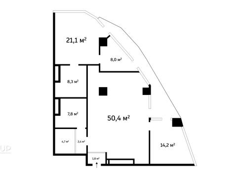 квартира за адресою Іоанна Павла II вул. (Патріса Лумумби), 12