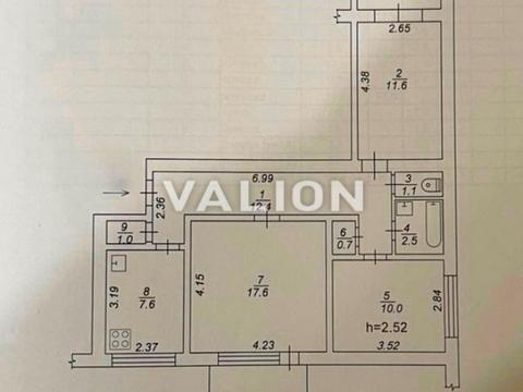квартира по адресу Авиаконструктора Антонова ул., 11
