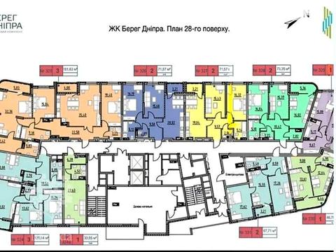 квартира за адресою Дніпровська набережна вул., 17-К