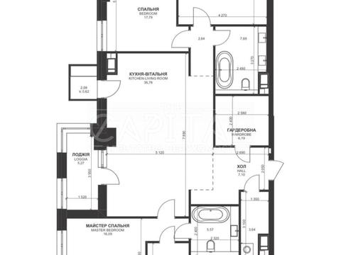 квартира за адресою Василя Тютюнника вул. (Анрі Барбюса), 39