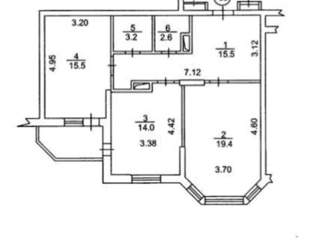квартира за адресою Олени Пчілки вул., 2-А