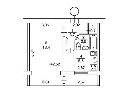 квартира за адресою Мілютенка вул., 15-А