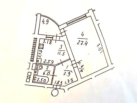 квартира за адресою Володимира Івасюка просп. (Героїв Сталінграду), 4К4
