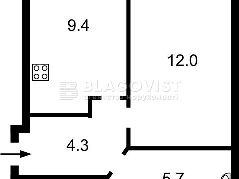 квартира за адресою Покровська вул., 52-А к13