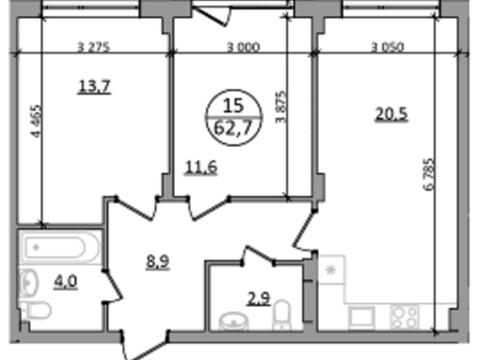 квартира по адресу Львовская ул., 92б