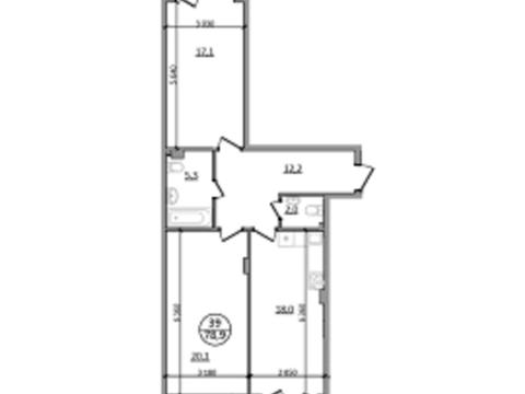квартира по адресу Львовская ул., 92б