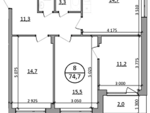 квартира по адресу Львовская ул., 92б