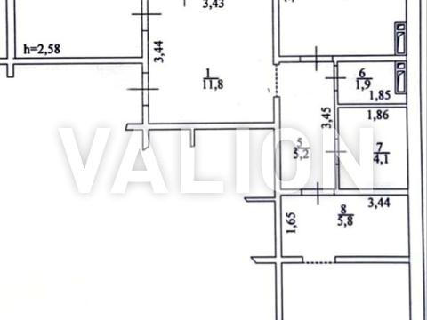 квартира за адресою Бориса Антоненка-Давидовича вул., 1