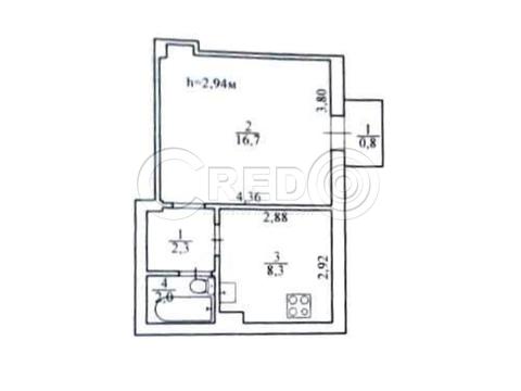 квартира за адресою Кривий Ріг, Соборності вул. (Косіора), 3