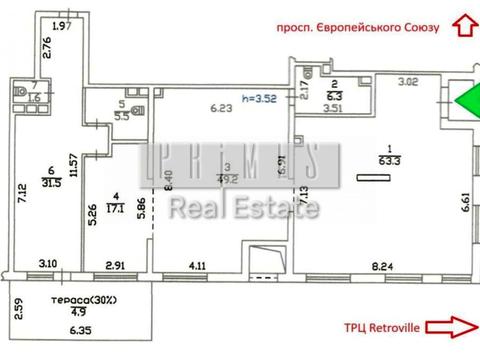 комерційна за адресою Європейського Союзу просп. (Правди), 49