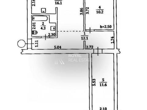 квартира за адресою Голосіївський просп. (40-річчя Жовтня), 126к3
