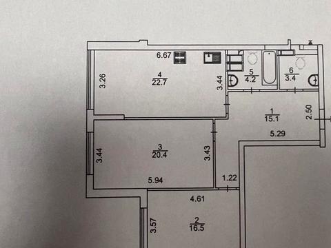 квартира по адресу Михаила Бойчука ул. (Киквидзе), 41-Б