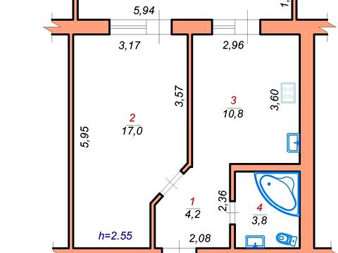 квартира за адресою Хмельницький, Кармелюка вул., 5/1