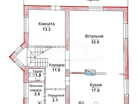 будинок за адресою 1-й Бортницький пров.