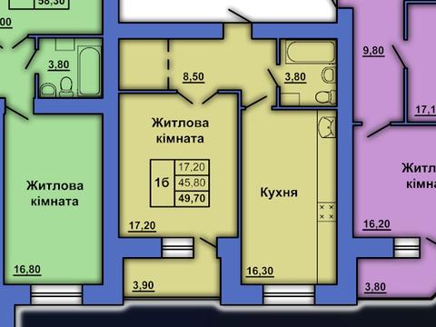 квартира по адресу Олександра Оксанченка ул. (Степового Фронту), (Будинок)