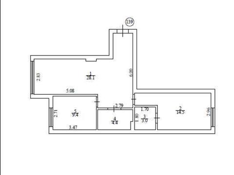 квартира по адресу Университетская ул., 3/9