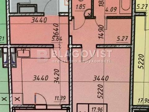 квартира за адресою Київ, Коноплянська вул., 22-А