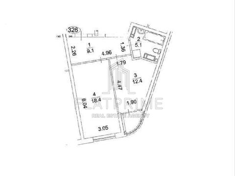 квартира за адресою Київ, Дніпровська набережна вул., 17-К
