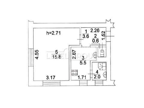 квартира по адресу Делегатский пер., 3/5