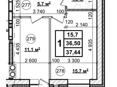квартира по адресу пгт. Макаров, Вячеслава Чорновола, 23