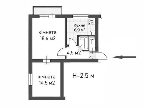 квартира за адресою Лесі Українки бульв., 24-Б