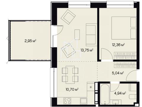 квартира за адресою Миколи Пимоненка вул. (), (Будинок 3)
