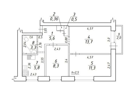 квартира за адресою Героїв Небесної Сотні вул. (Федька), 7