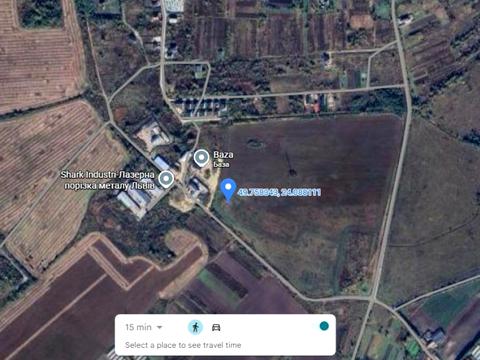 ділянка за адресою 