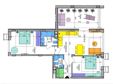 квартира за адресою Тадея Рильського бульв., 4