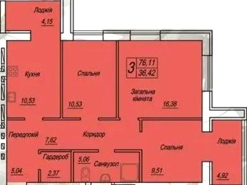 квартира за адресою Євгена Рихліка вул. (5-й Щорса), 13 к1